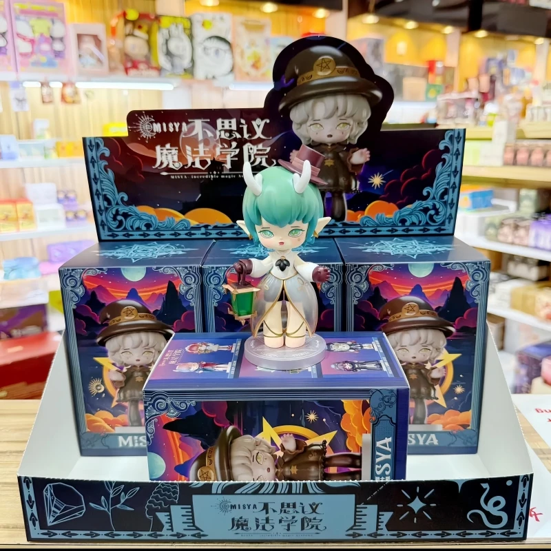 

Новая оригинальная слепая коробка Misya Mischievous Magic Academy, модный орнамент ручной работы, Интернет-кукла знаменитости, подарок