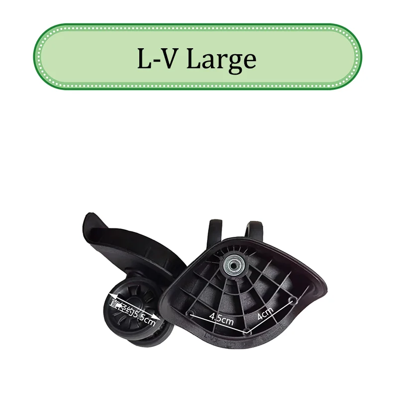 Suitable For Hongying L-V Universal Wheel Trolley Case Wheel Replacement Luggage Pulley Sliding Casters Wear-resistant Repair