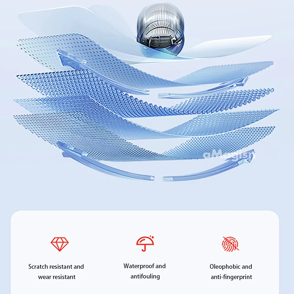 1/2 Set Screen Protector Ultra-Clear Screen Protector+Lens Protector+Front Screen Film Explosion-proof for DJI Osmo Action 5 Pro