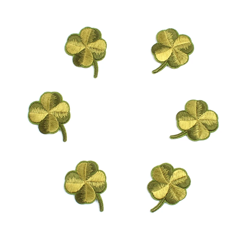10Pcs Iron On Leaf … - image