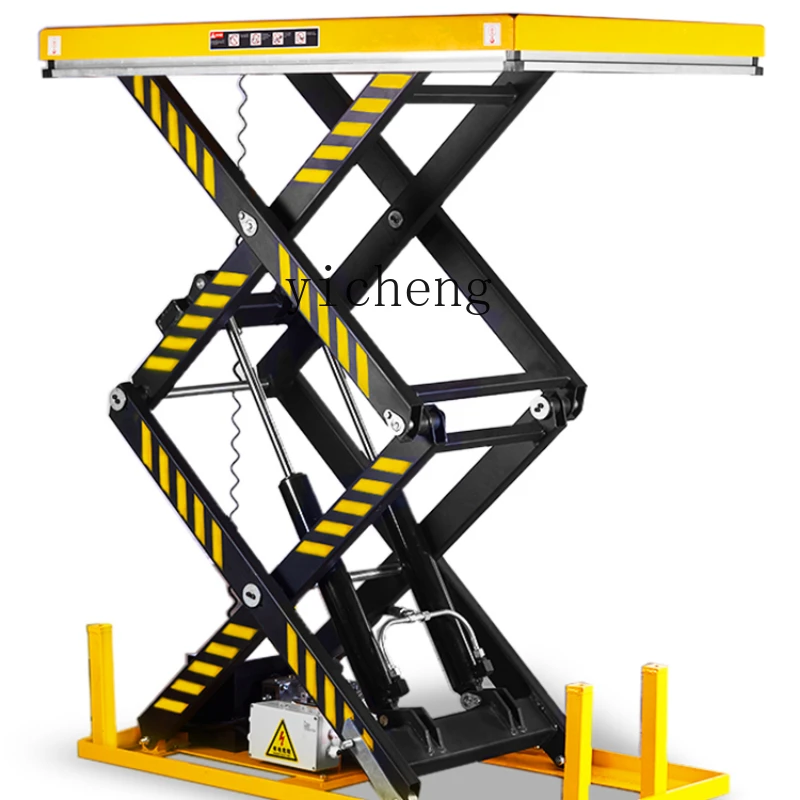 

ZF Scissor Type Fixed Lifting Flat Wagon Electric Hydraulic Elevator Mobile Small