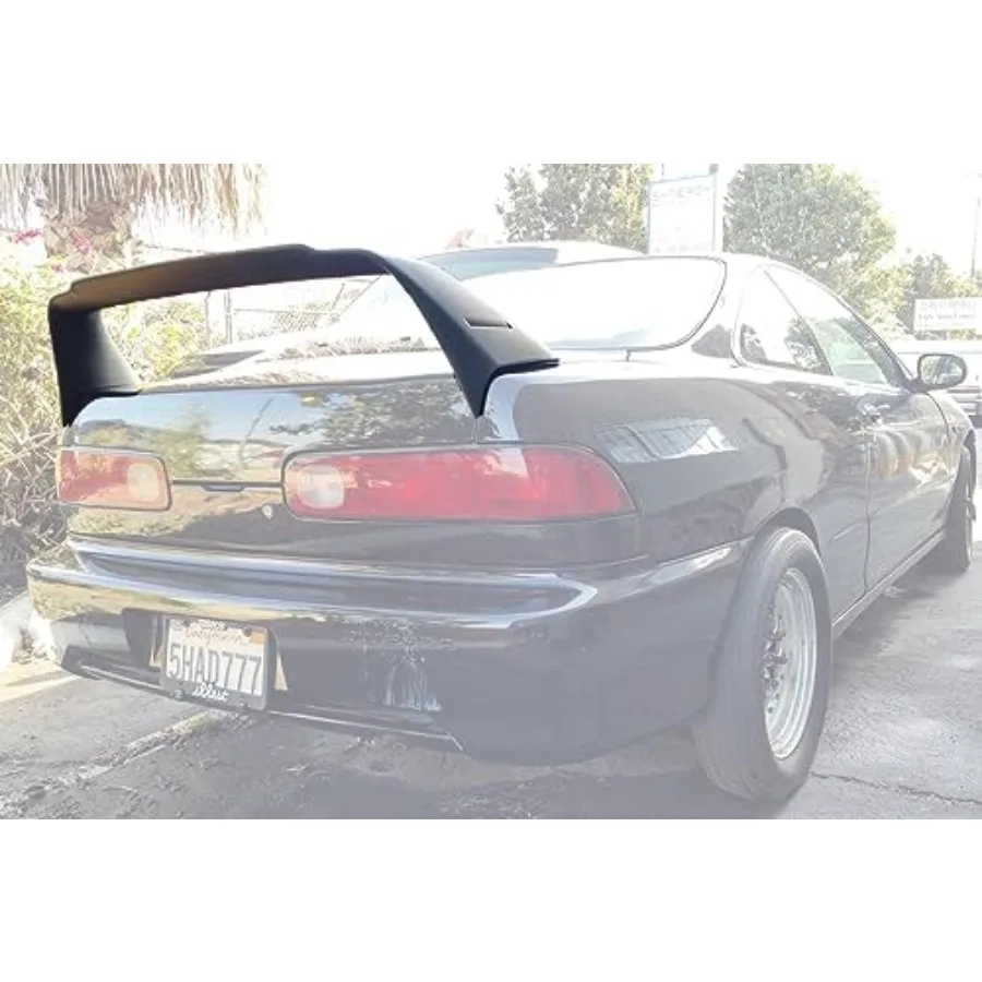 Voor 1994-2001 Acura Integra DC2 Modellen Mugen Gen.1 Stijl ABS Plastic Mat Zwart Kofferbak Deksel Hoge Vleugel Spoiler SPOILER-002-A