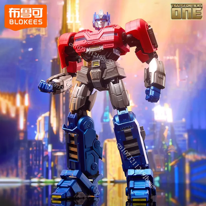 

Original Blokees Transformers One Optimus Prime Action Figure Legend Version Toy Assembly Model Kit Collectible Doll Gifts