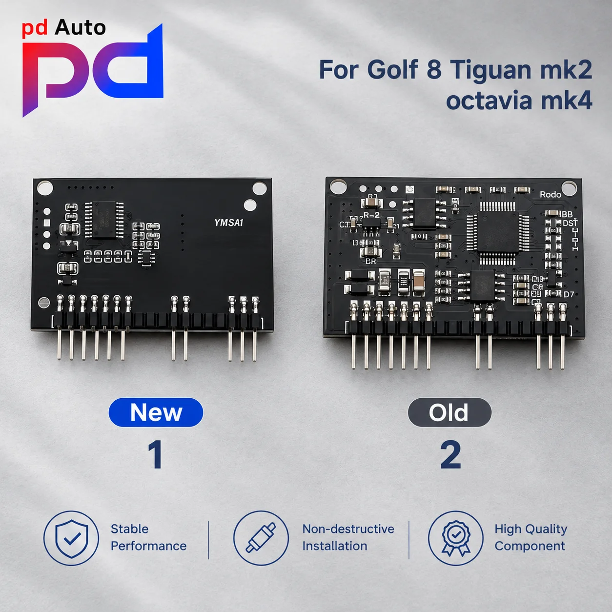 2Q0 Travel Assist Emulator Module for VW Golf MK8 Tiguan MK2 Skoda Octavia MK4 MQB EVO Lane Assist Adapter