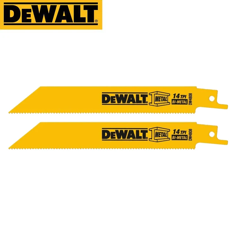 DEWALT DW4808 Metal Cutting Bi-Metal Reciprocating Saw Blades Dewalt Power Tool Accessories For DCS369 DCS386 DCS389 DCS367