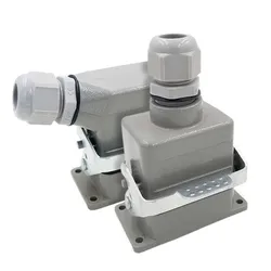 Heavy Duty Connectors HDC-HE-006-1/2/3/4-L F/M 6pin 16A Screw connection Industrial rectangular Connector plug