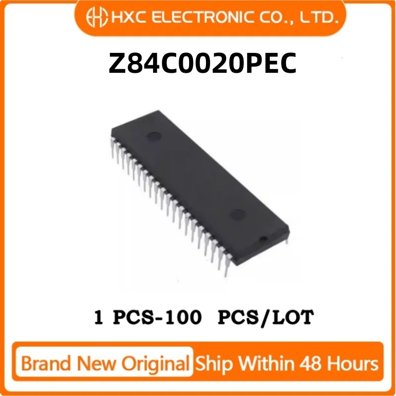 5/10/50/100PCS 100% NEW IC Z84C0020PEC DIP40