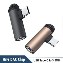 Dac Usb C To 3.5 MM Jack Adapter Digital Audio Converter For Pixel 8 7a Samsung S24 Plus M54 A54 M34 5g Type C Headphone Adaptor