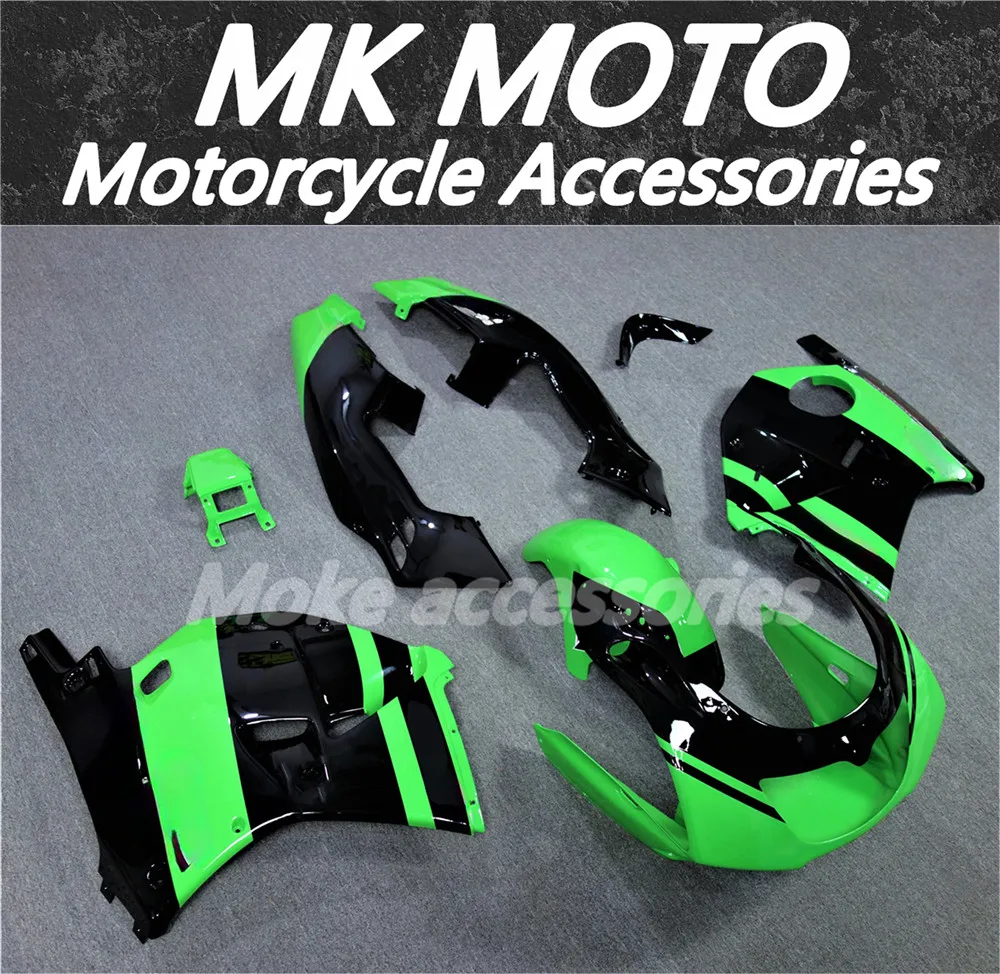 Motorcycle Fairings Kit Fit For ZXR-250C 1990-1991 Bodywork Set 90-91 High Quality Abs Handmade mould Green Black