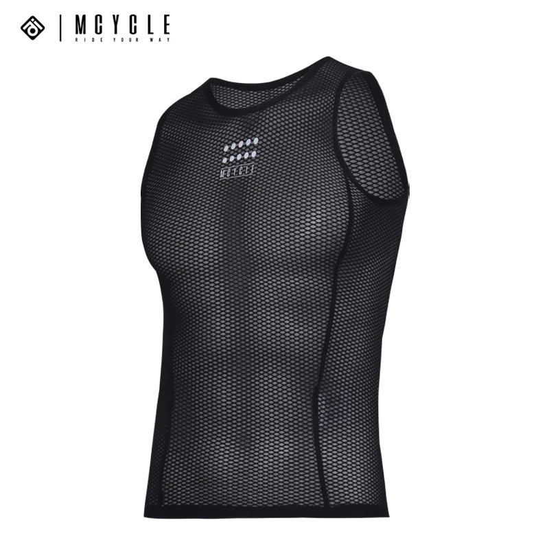 Mcycle Cycling Base Layer Cycling Undershirt Underwear Cycling Sleeveless Jersey High Elastici MTB Quick Dry Bike Jerseys Vest