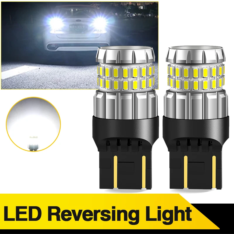 

2PCS T20 LED 7440 WY21W W21W Led Bulbs 7443 W21/5W Led Backup Reversing Light For Nissan Peugeot Honda Ford Suzuki Chevrolet