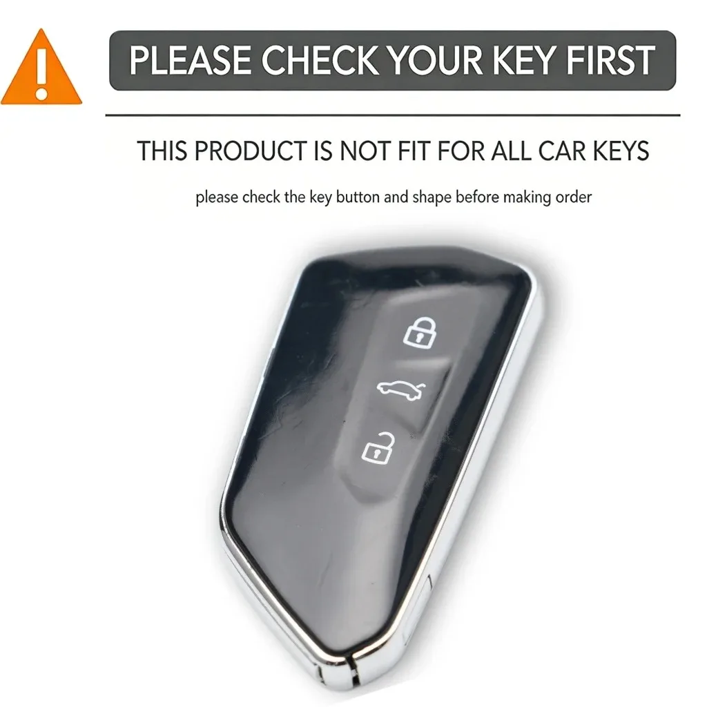 Silicone Car Fob Key Cover Case Accessories for VW Golf 8 GTI 2023 ID 4 Seat Leon Cupra Formentor Skoda Octavia A8 Mk8 2020-2022