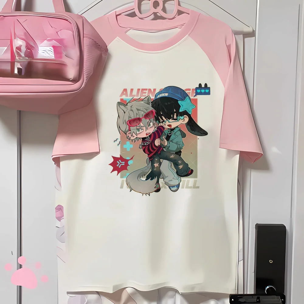 Alien Stage t-shirt shoujo japanese gyaru graphic japan korean fashion t shirt jojifuku alternative  meme