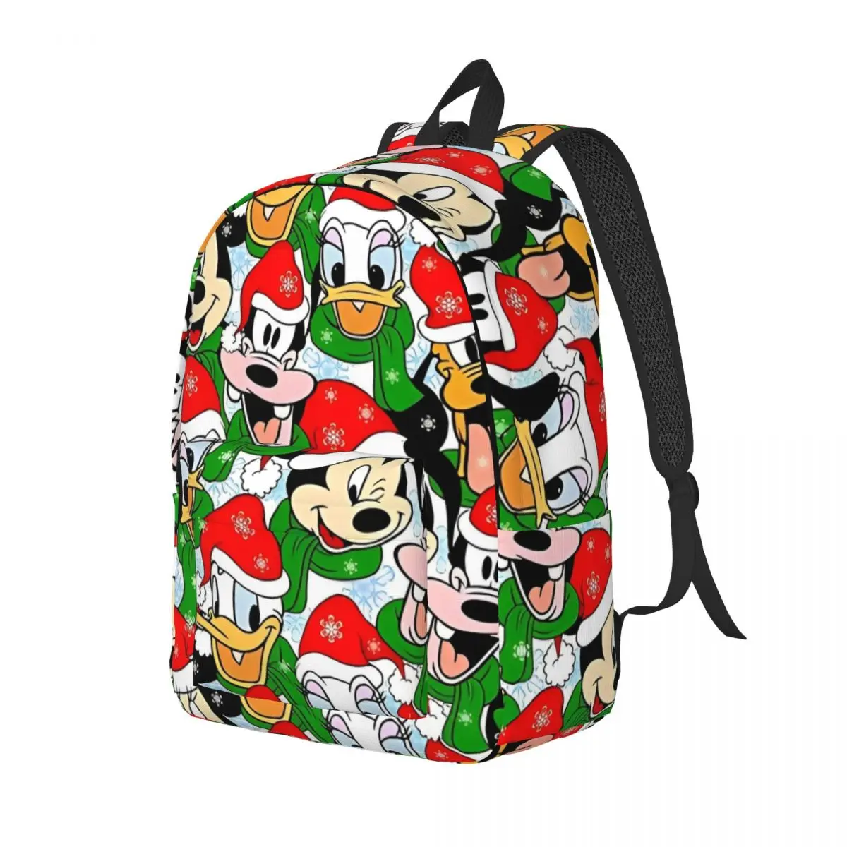 Kawaii Mickey Mouse Weihnachts rucksack für Männer Frauen Mode Student Arbeit Daypack Laptop Umhängetasche mit Tasche