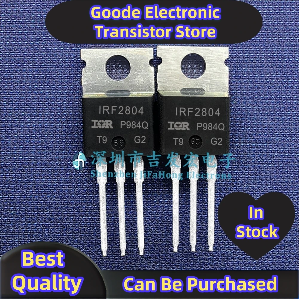 10PCS IRF2804  TO-220 40V 75A  Fast Shipping Best Quality