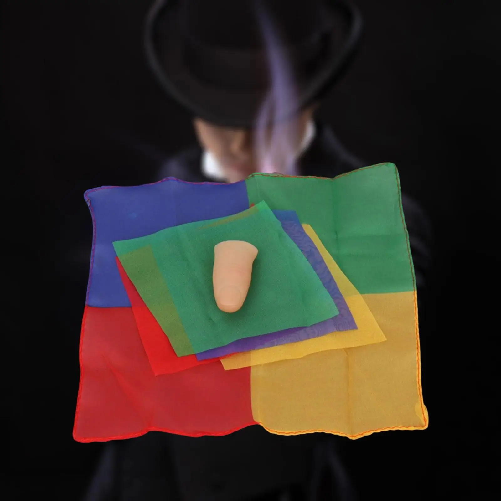 Silk Scarf Fusion Magic Foldable Magic Prop for Party Wedding Decoration