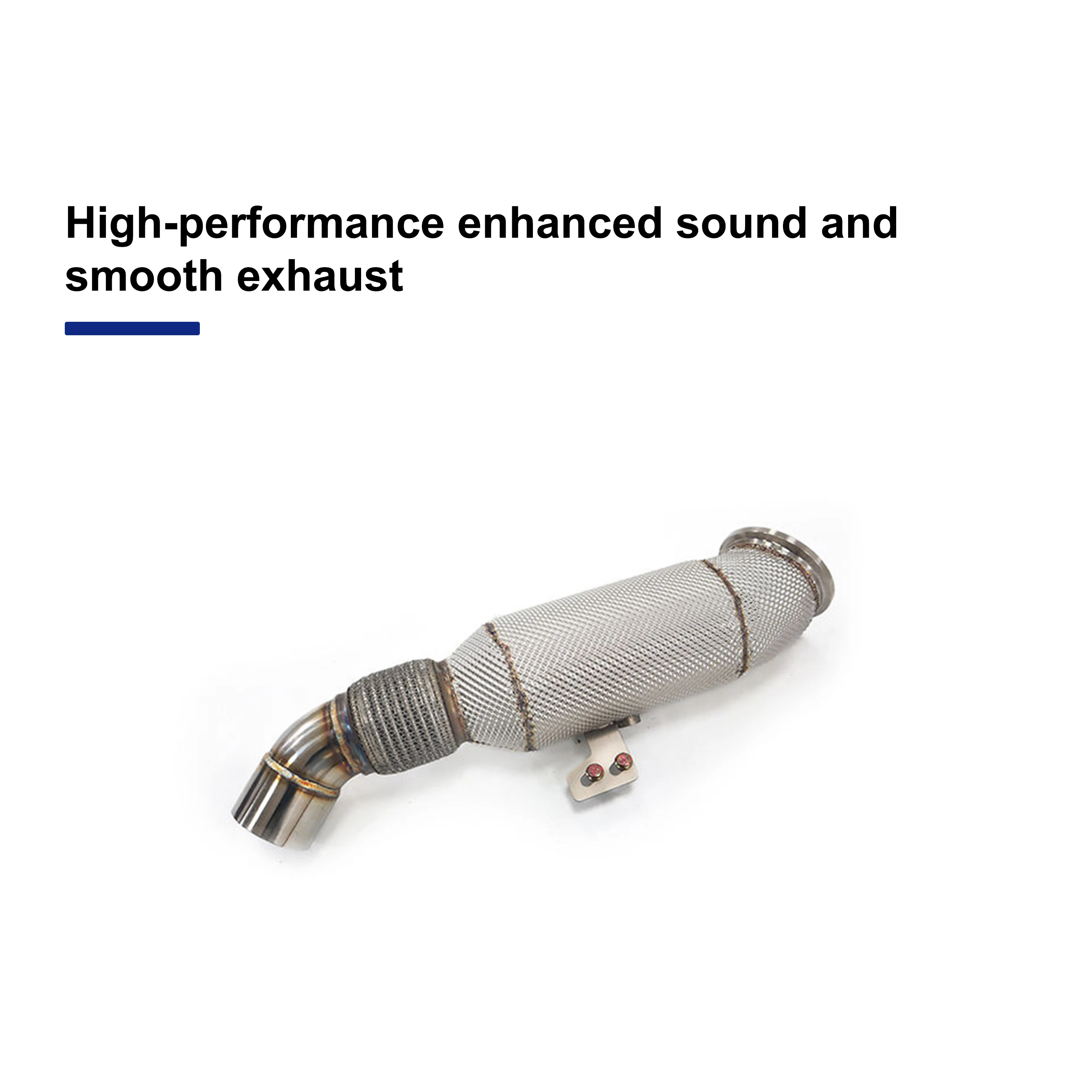 ACE Downpipe für BMW B58 G01 G02 M240i M340i M440i M540i M740i M840i X3 X4 Supra A90 3.0T Edelstahl-Auspuffrohr Auto-Zubehör – Detail 5