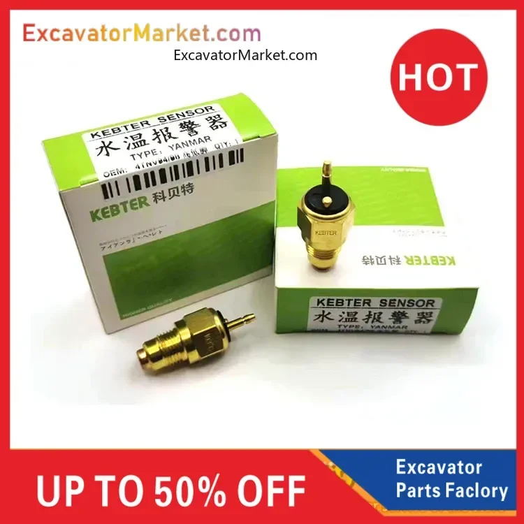 

For YANMAR LOVOL HYUNDAI DAEWOO55 60 80 water temperature sensor 121250-44901 temperature alarm high quality excavator Parts