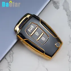 TPU Car Key Cover Case for SsangYong Kyron Actyon Tivolan Korando Rexton Tivoli Key Holder Car Key Shell Car Key Accessories