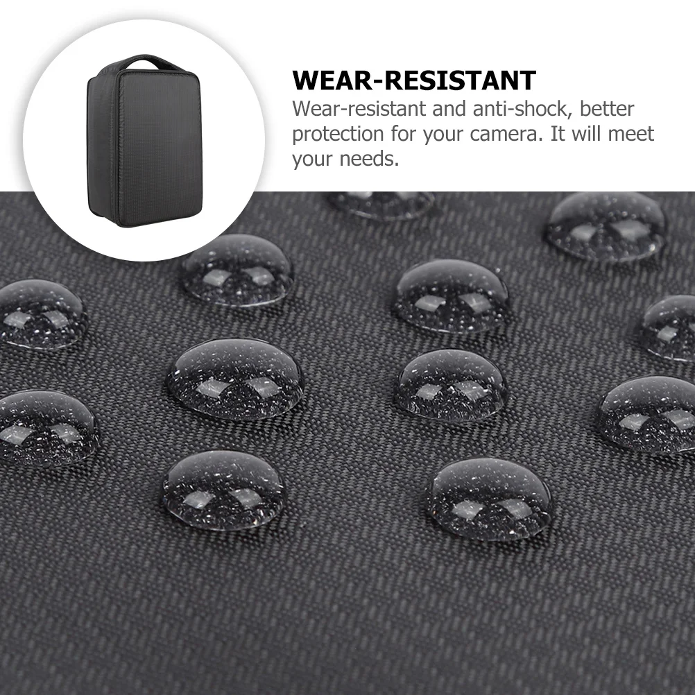 كاميرا بطانة داخلية حقيبة مقاوم للماء ارتداء مقاومة المضادة للصدمات كاميرا تحمل كيس التخزين السفر تسلق الزفاف في الهواء الطلق #4