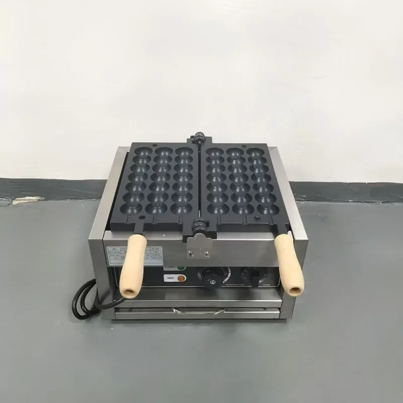 

Commercial Anti-Scald Popped Egg Roasting Machine - Electric Egg Cake Maker with Popcorn Egg Basket