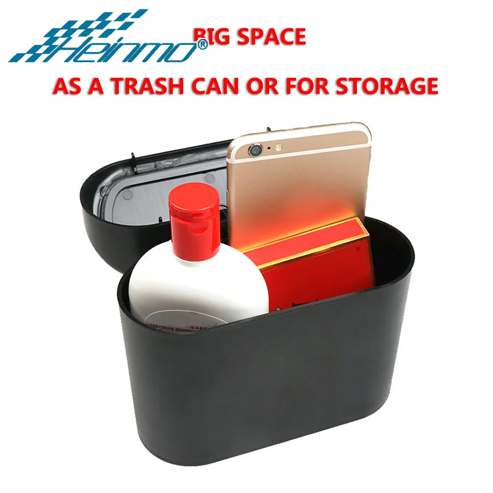 صندوق تخزين سلة المهملات المعلقة للسيارة لميني كوبر R55 R56 R57 F54 F55 F66 F65 F60 كونتري مان كلوبمان مع مشبك