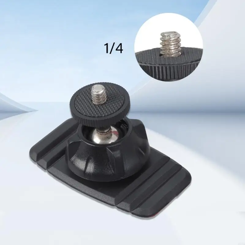 193A 360 Degree Rotatable Adhesive Screw Base 1/4inch For DashCamera Bracket Universal Compatibility