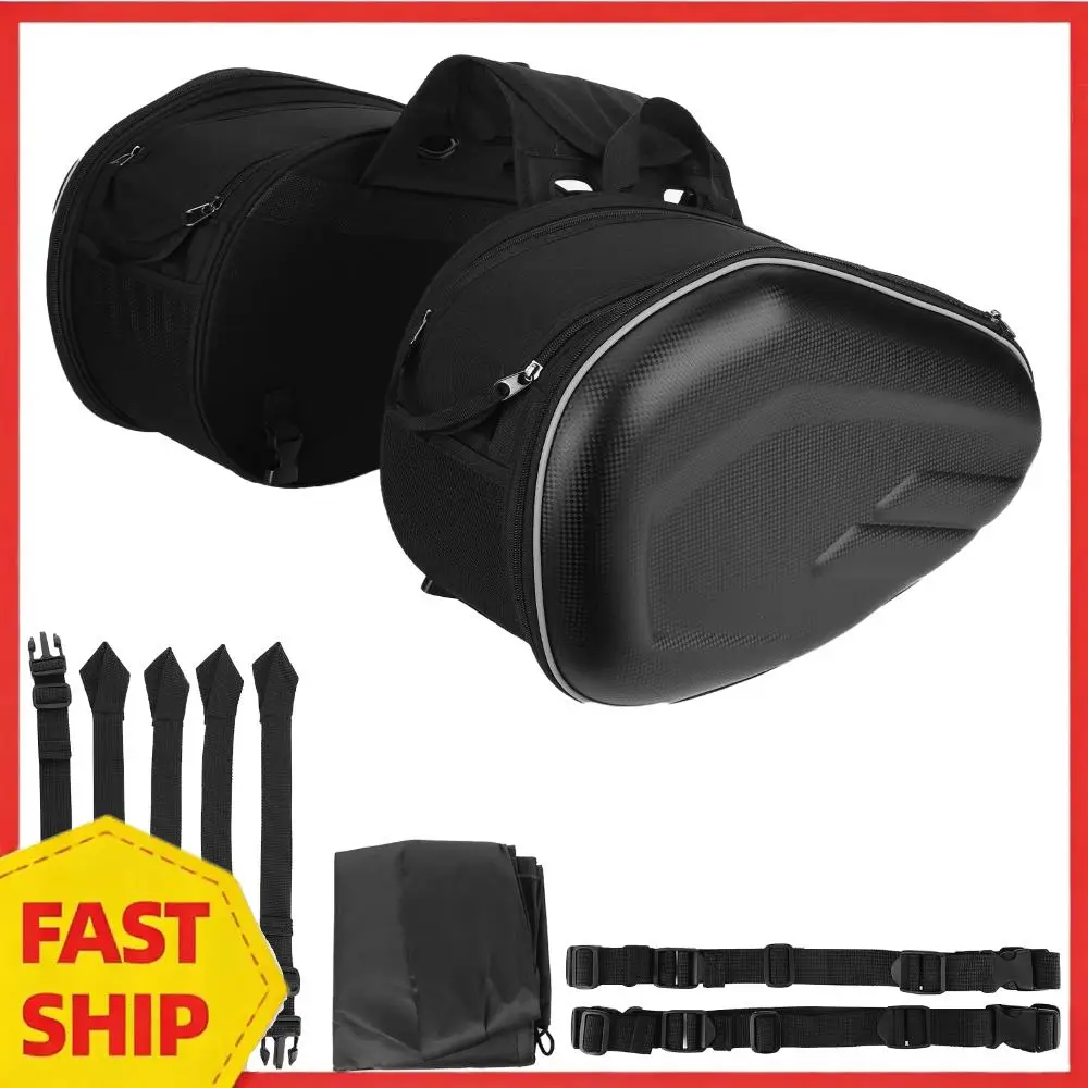 

58L Motorcycle Saddle Bag Waterproof Motorcycle Rear Side Bags Large Capacity Universal Motorcycle Panniers for Most Motorcycles