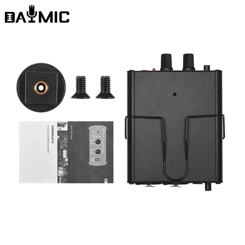 Professional Solo Stereo Monitor Headphone amplifier Mini XLR Inputs Ultra Compact Amplifier Factor earphone amp