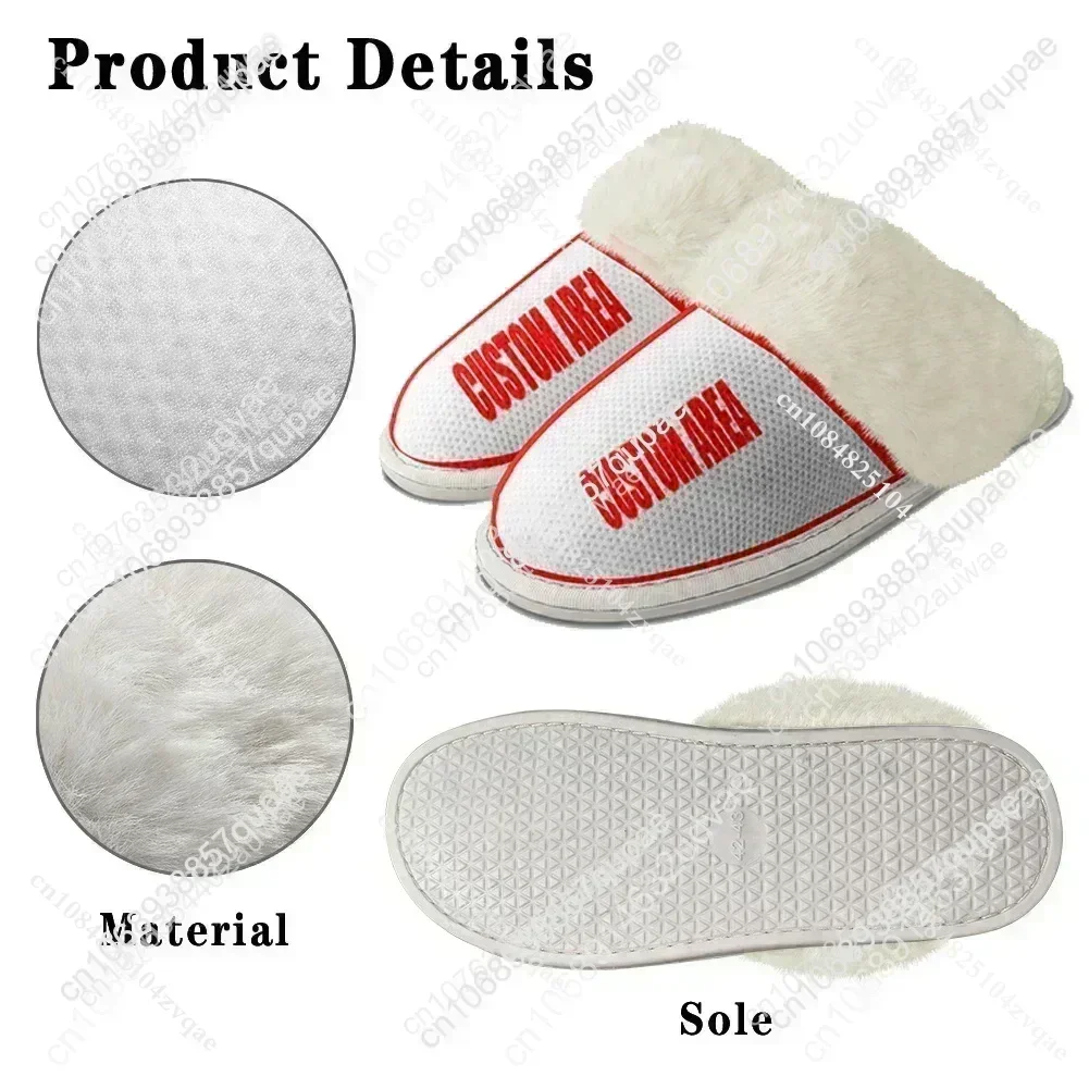 حار الهيب هوب مغني الراب ليل اللمحة النعال الدفء أحذية رجل إمرأة المنزل القطن غرفة نوم مخصصة الحرارية خفيفة الوزن النعال #4