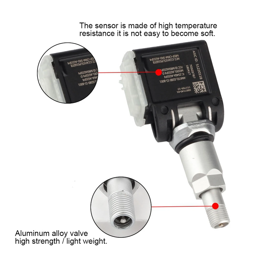 36106887147 A0009052102 4PCS TPMS Tire Pressure Sensor for - E-Class W213 X7 SUV 433 MHz