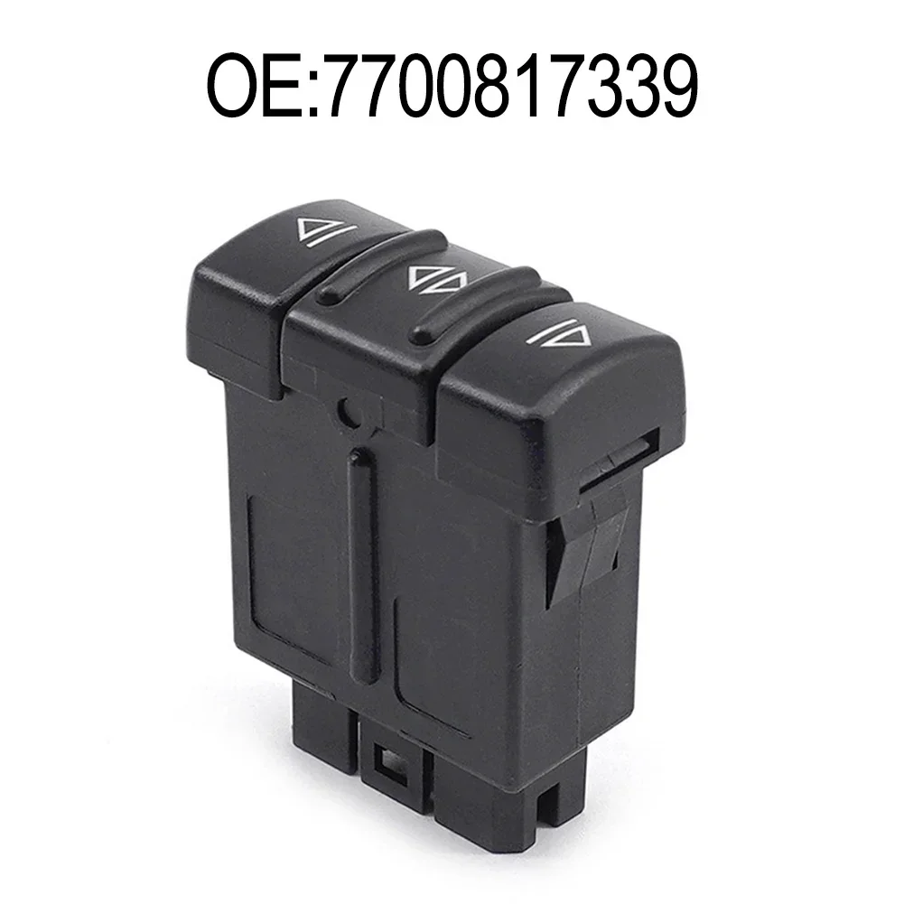 Sakelar Kontrol Jendela Tenaga Listrik Kompatibel dengan untuk Kendaraan Renault Seri Model Cocok dari '92 Hingga '95 OEM 7700817339