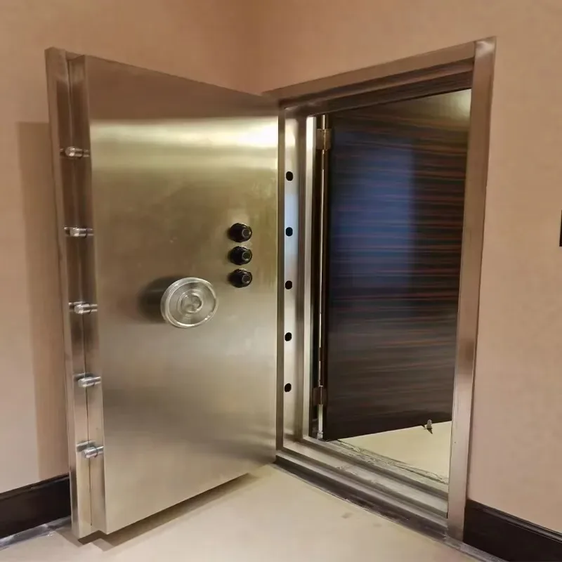Modern Durable Anti Theft Smart Safe Custom Stainless Steel Security Device for Indoor Bathroom Foldable Plastic French Style