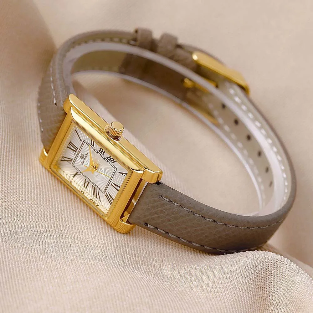 

Модные часы для женщин, высококачественные кожаные кварцевые часы, женские золотые простые тонкие наручные часы, платье, подарки Relogio Feminino