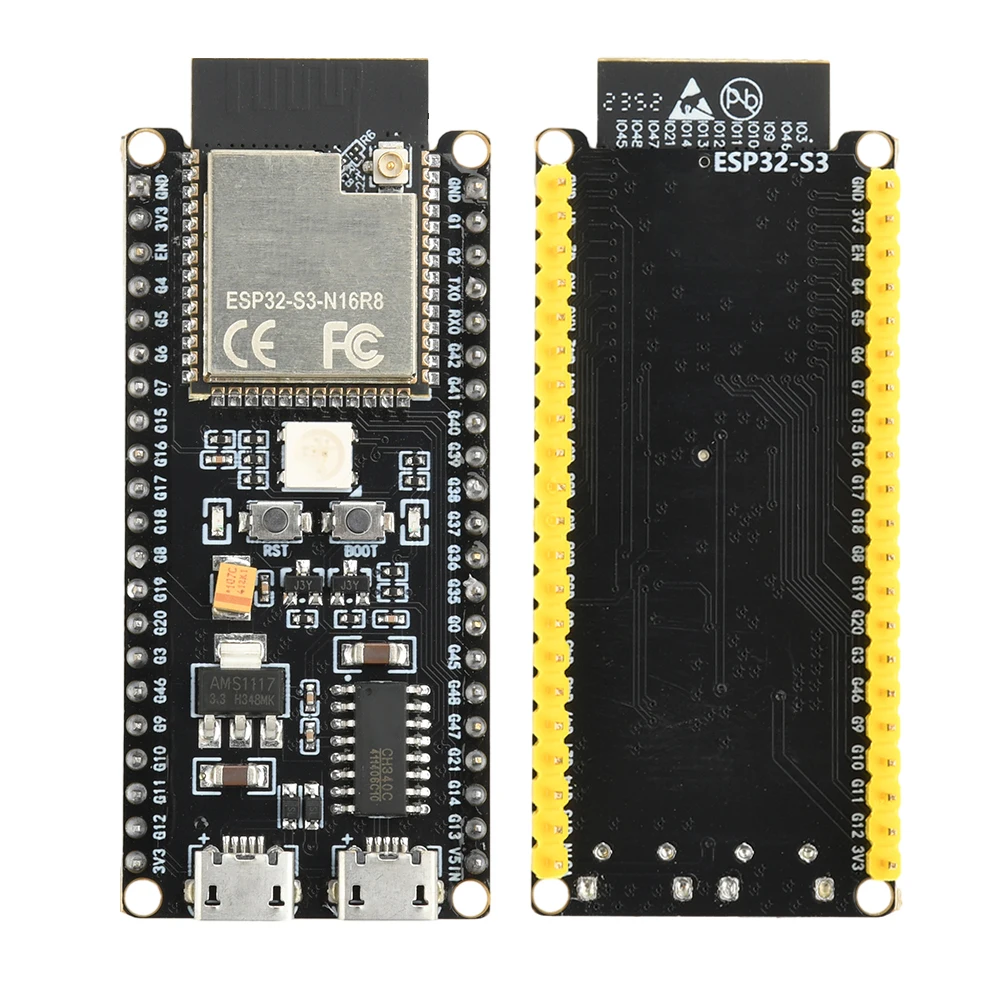 ESP32-S3-N16R8 ESP32-DevKitC-1 Development Board for Arduino CORE Board ESP32 S3 DevKitC-1 N16R8 WiFi Bluetooth Module