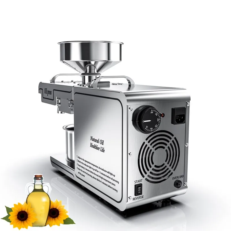 

The Best and Cheapest Mini Sunflower Coconut Peanut Oil Pressers Cold Pressing Oil Press