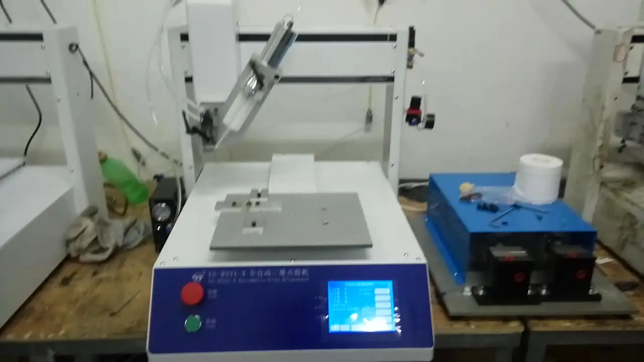 SMT Solder Paste Resin Epoxy Silicone Adhesive Doming Machine Liquid Glue Dispenser