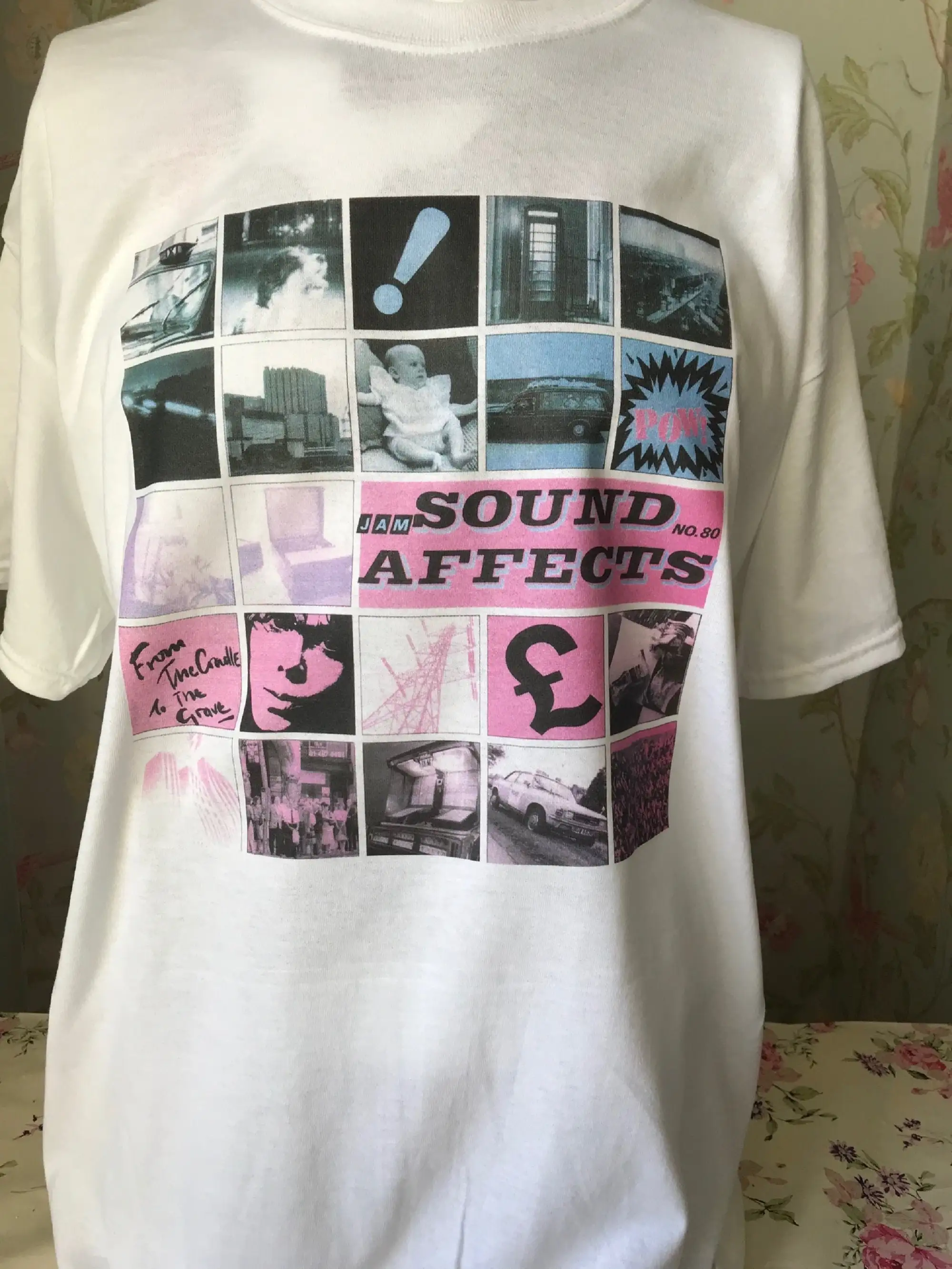 the Jam Sound Affects music T Shirt paul weller