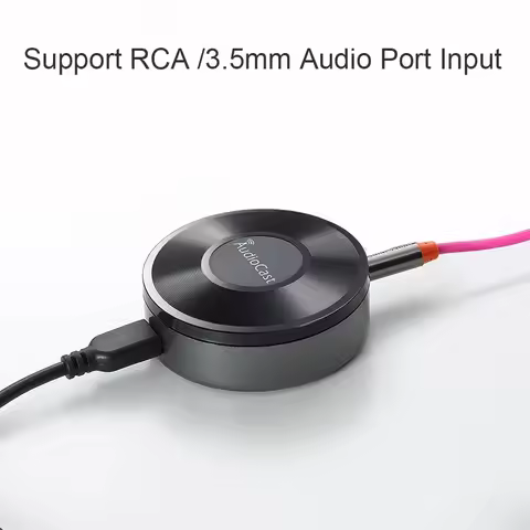 Audiocast m5 sem fio wifi música áudio streamer receptor audiocast ieast pplaydlna para airplay áudio música adaptador multi sala