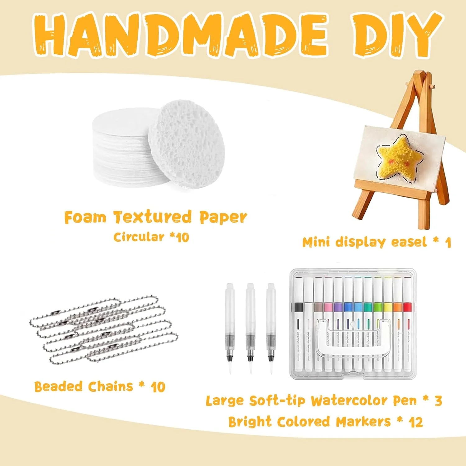 3D Puffy Foam Texture Painting Paper Set for Kids DIY Art Craft Drawing Educational Sponge Canvas Board Handicraft Painting Toy view 6