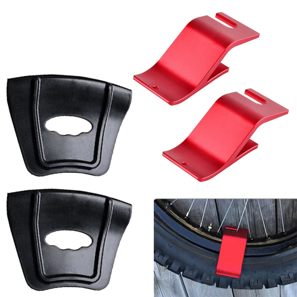 2pcs Motorcycle Installation Holder Kit Aluminium Alloy Compatible with For F For KXF KX RM for rmz Tire Repair Tools