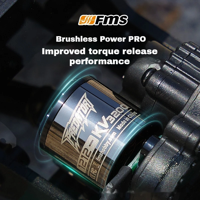 Nuovo Modellino Auto RC 1:24 FCX24 Mini Qilive, Veicolo Fuoristrada Brushless, Camion Giocattolo Telecomandato, Auto Giocattolo da Arrampicata