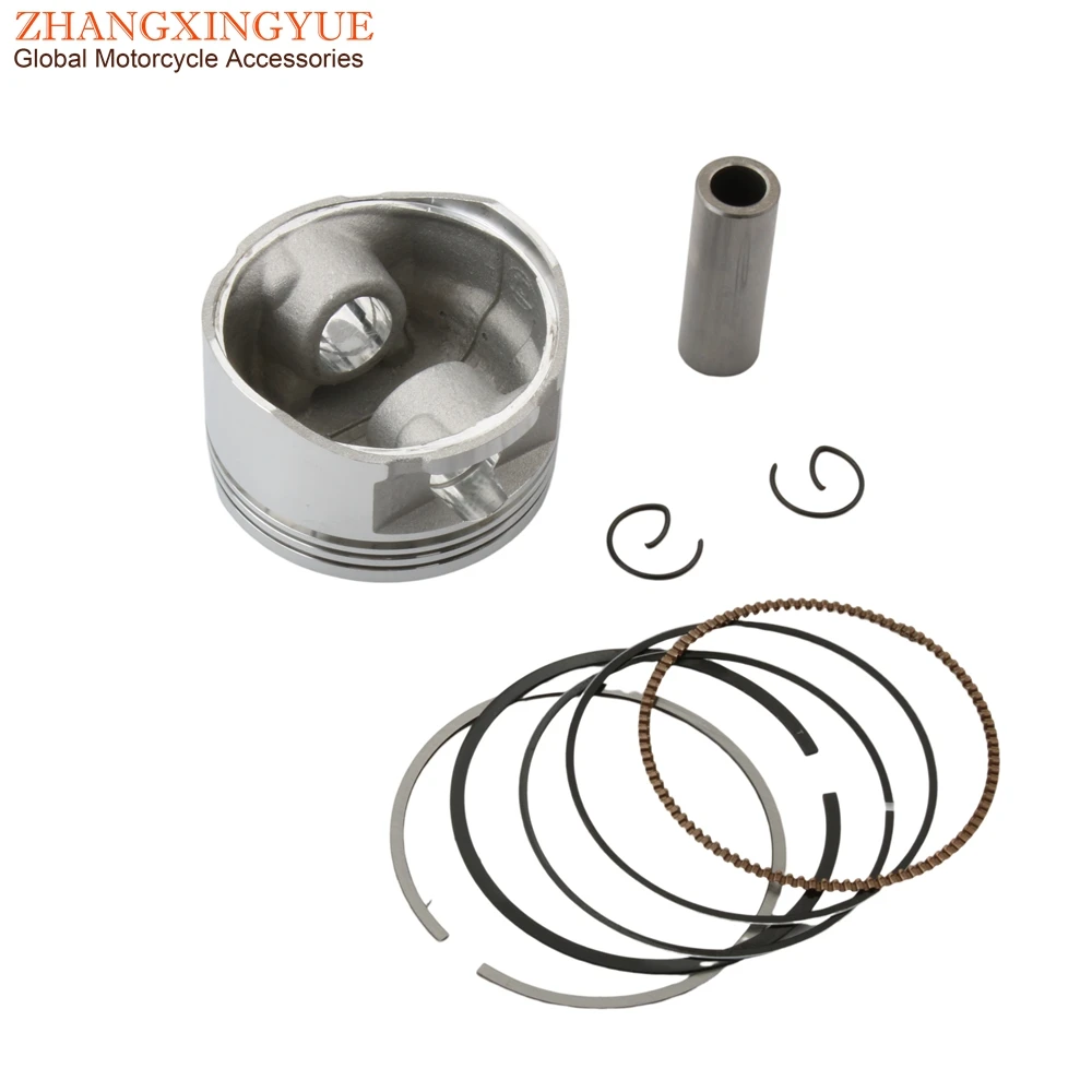 Scooter Piston Kit For Keeway Outlook150 Outlook 150cc 58mm/14mm LC QJ158MJ 4-Stroke Engine Parts