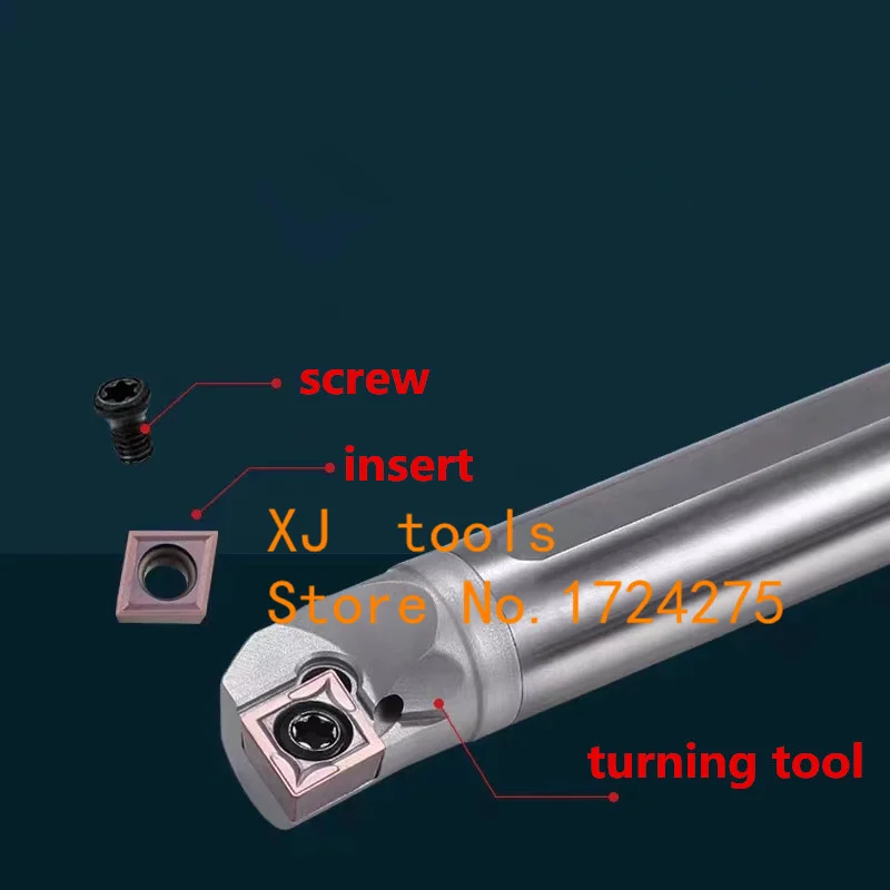 SCLCR for CCGT03 CCGT04 06 Carbide Boring Tools Insert Small Diameter Turning Shockproof,Internal Turning Tools Mechanical Lathe