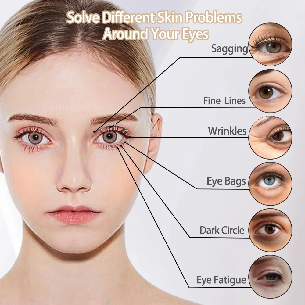 EMS Facial Lifting Massager Current Muscle Stimulator Eye Face Beauty Skin Tightening Antiwrinkle Face Skin Care Dark Circle