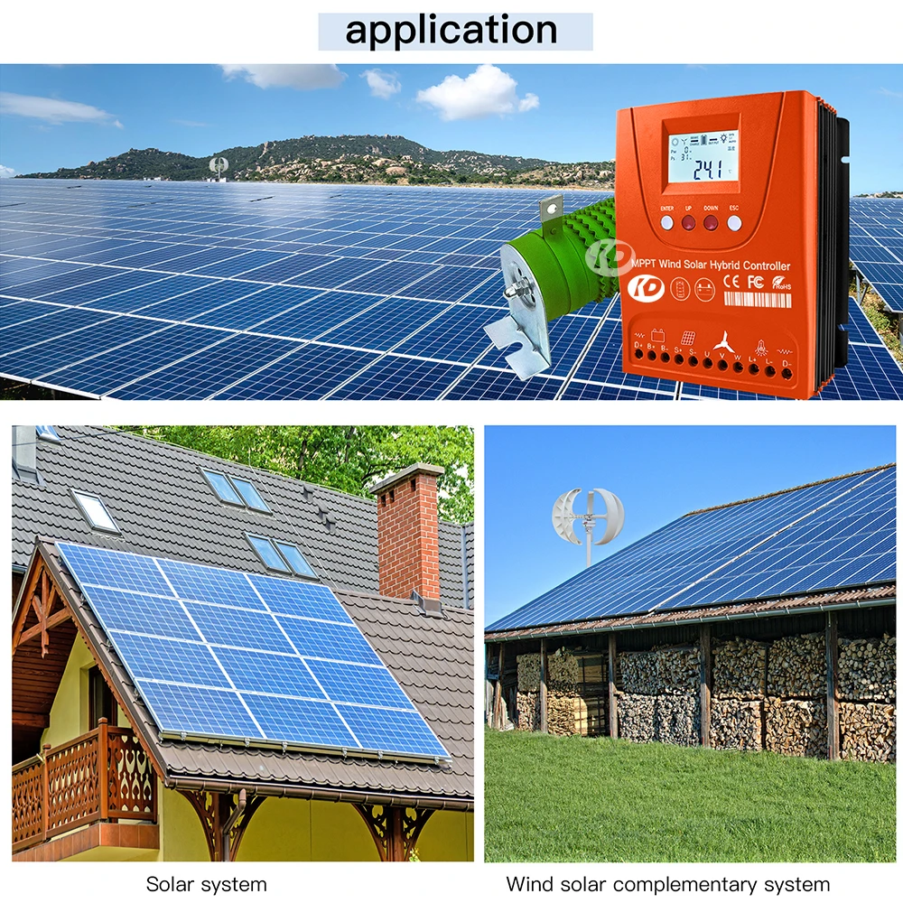 Imagem -05 - Mars Rock-mppt Vento Solar Controlador Híbrido Lítio e Chumbo Ácido Gel Bateria Pioneer Versão Charge 2kw 2.4kw 12v 48v