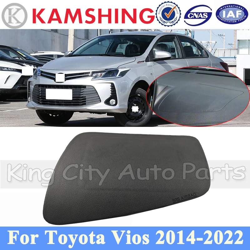 

CAPQX Front Right Cover For Toyota Vios 2014-2022 Front Passenger Decoration Cover Front Dashboard Cover