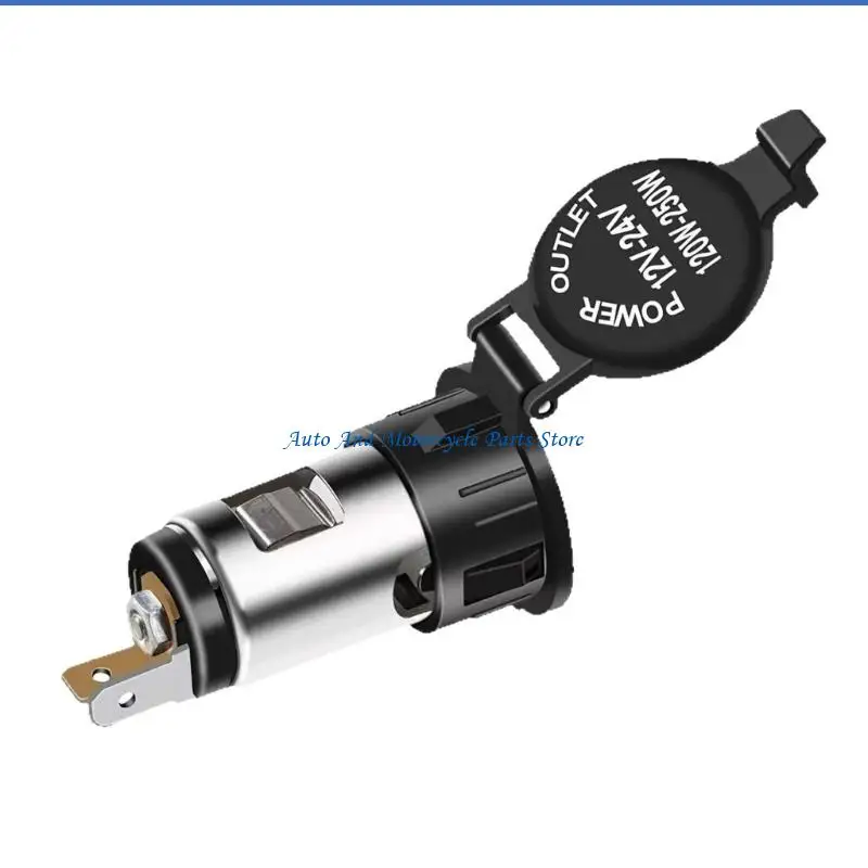 P9FD Quick Install Car Power Outlet Socket Universal 12V 24V For Long Drive Charging And Multiple Device Connection