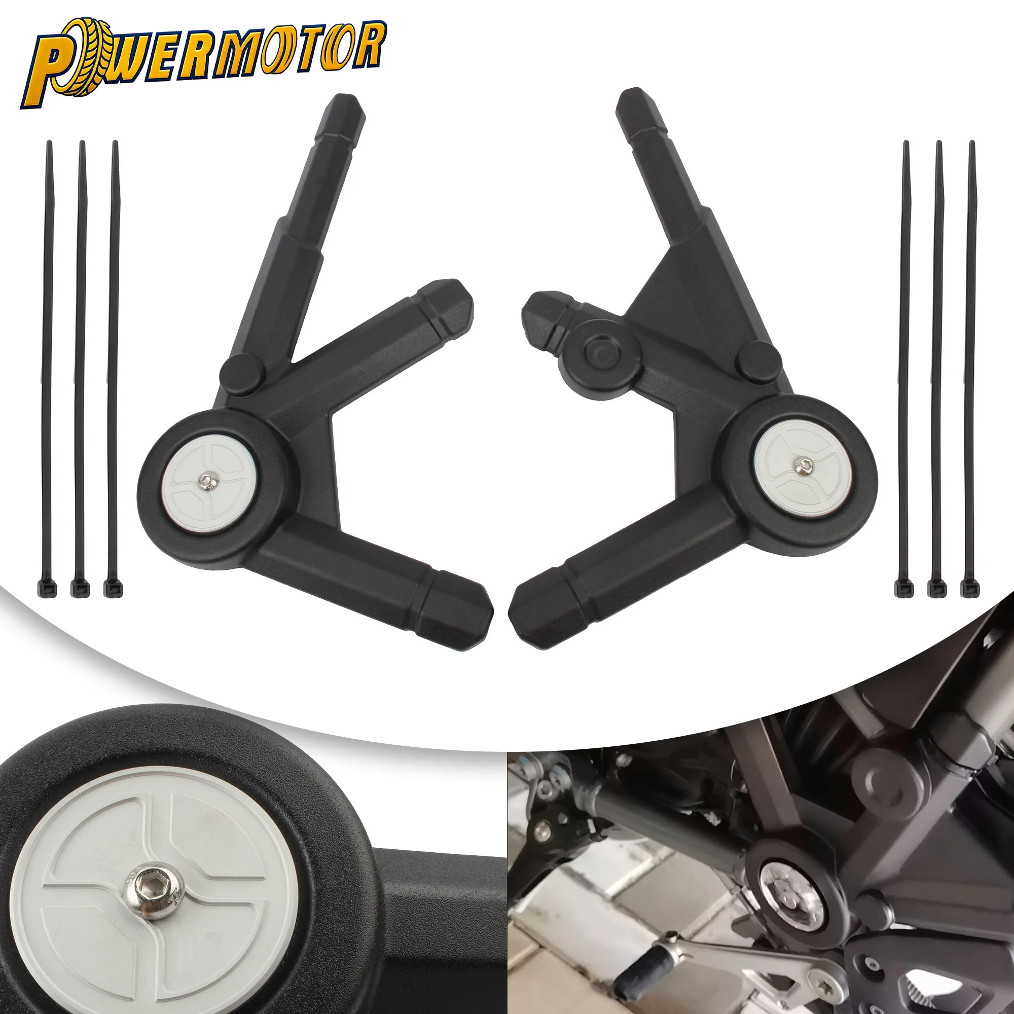

For BMW R1200GS R1250GS LC ADV 2013-2024 Motorcycle Frame Guard Cover Side Panels Protector Trim Fairing Replacement Parts