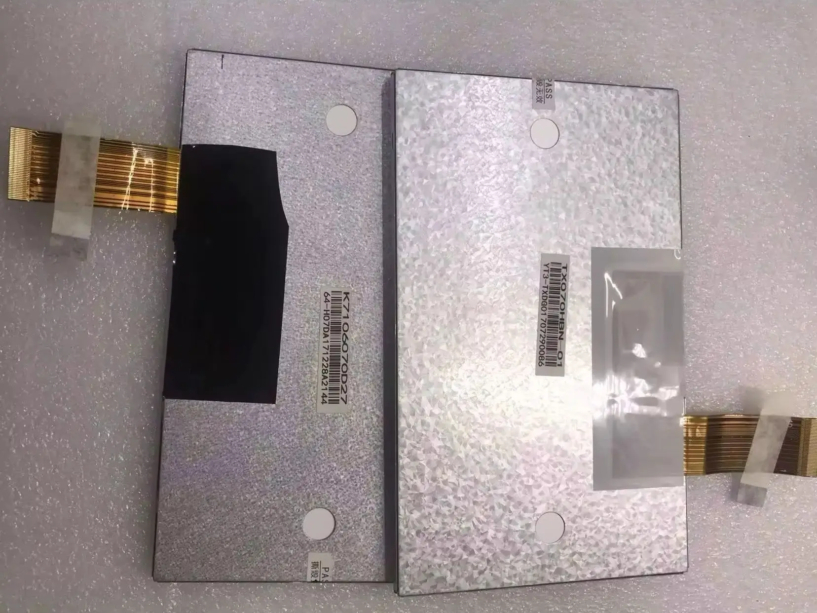 For Car navigation system 7 inch TX070HBN-01 K106970D27 LCD screen